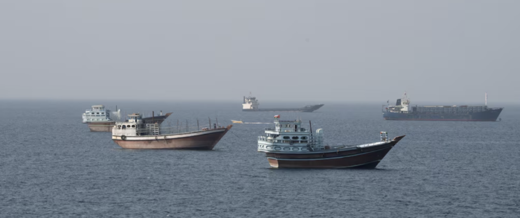 Trump says no talks planned with Iran, Tehran says Strait of Hormuz still shut