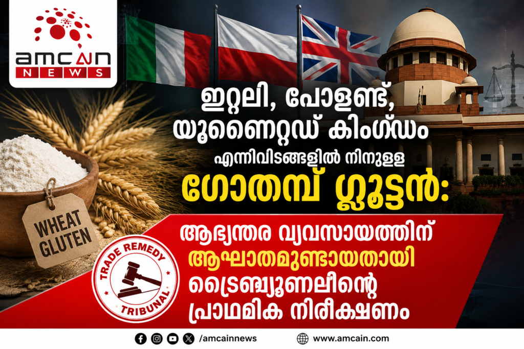 Tribunal Issues Determination of Reasonable Indication of Injury—Wheat Gluten from Italy, Poland, and the United Kingdom