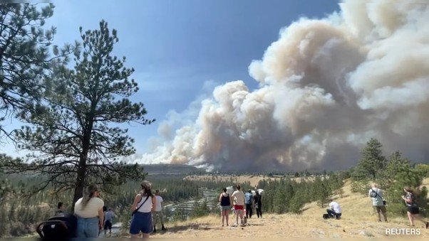 Wildfires Spread in Washington State: Over 250,000 Acres Damaged; Evacuations Underway