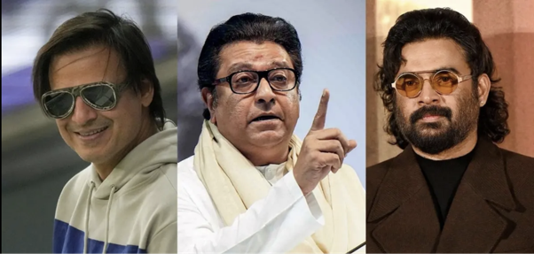 Raj Thackeray criticizes Vivek Oberoi and R. Madhavan