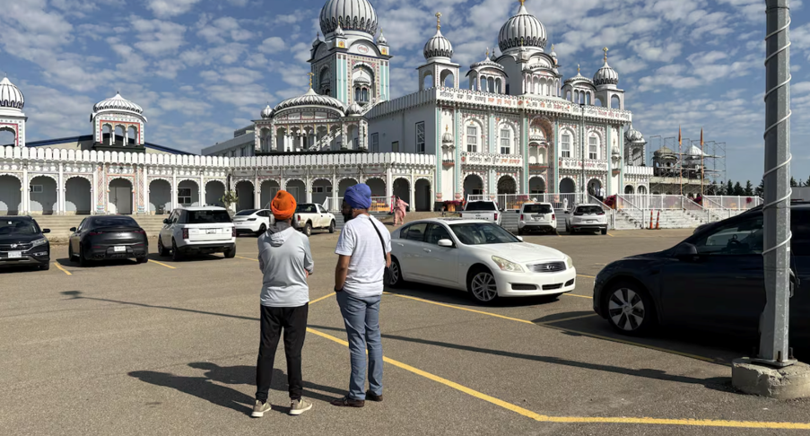 Morning prayers disrupted as two men are stabbed at Edmonton Sikh temple