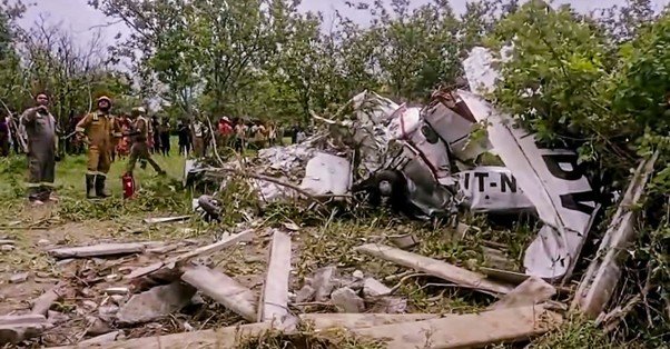 Plane Crash in Kanpur: Training Aircraft Crashes, Killing Two Pilots