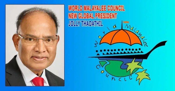 Jolly Thadathil elected as Global President of World Malayalee Council