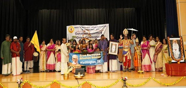 The Sree Narayana Mission Center's Jayanthi and Onam celebrations were held grandly