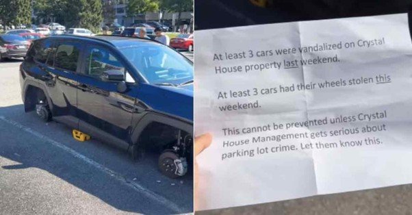 Shocking Incident of Vehicle Theft