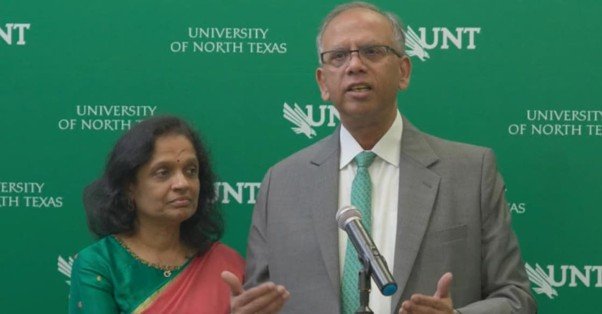 Major Contribution by Indian-Origin Couple: New AI College to Come Up at the University of North Texas