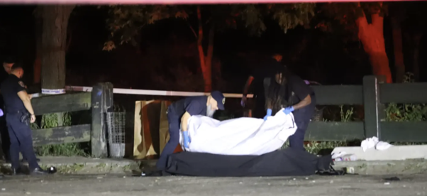 Body of a woman found inside a trash can on a New York beach