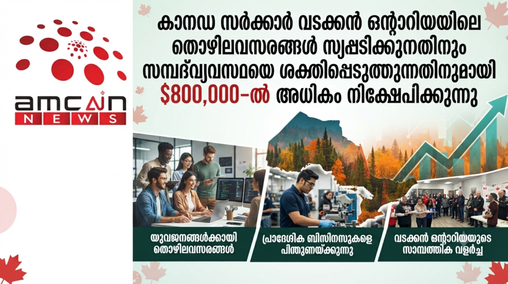 Government of Canada invests more than $800,000 to create youth employment and strengthen Northern Ontario’s economy
