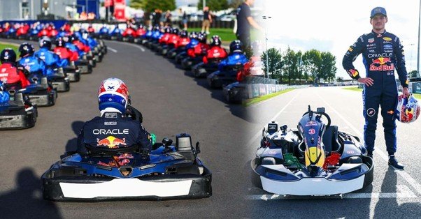 Max Verstappen's Amazing Go-Kart Victory at the Silverstone Track