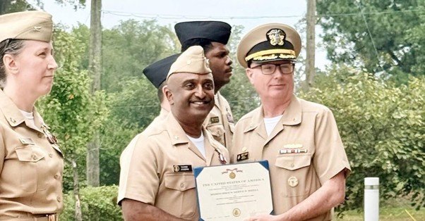 Exemplary Service in U.S. Navy: American President's Prestigious Honor for Malayali Officer Shane P. Joseph