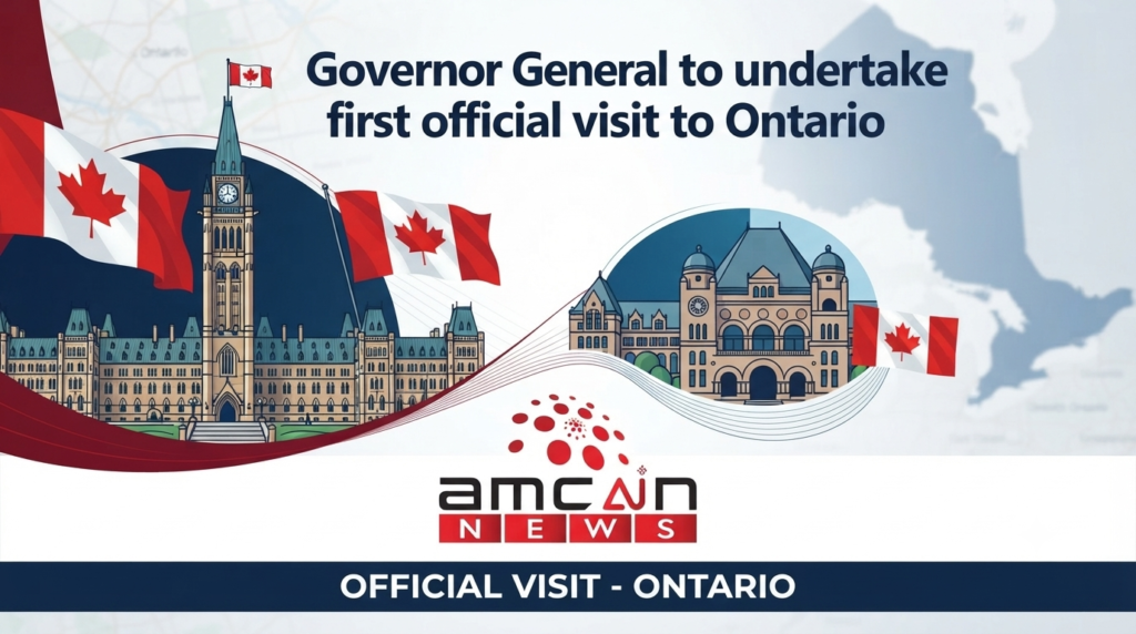 Governor General to undertake first official visit to Ontario