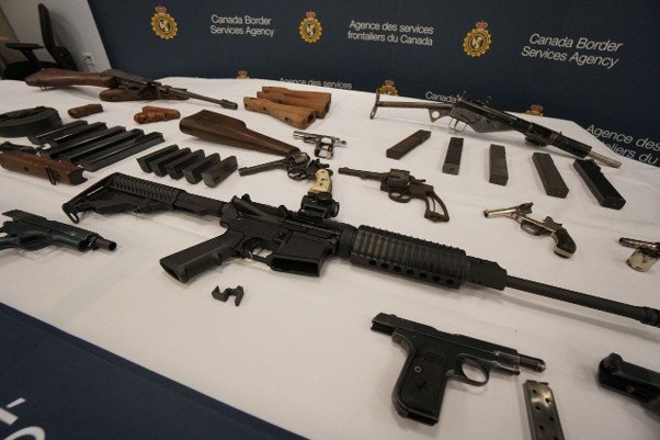 CBSA investigation leads to firearm seizures and conspiracy charges in Essex County, Ontario