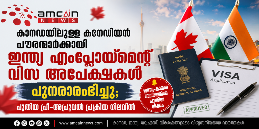 India resumes employment visa applications for Canadians in Canada with new pre-approval process