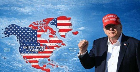Trump's move to redraw American borders: 'Greater US map' featuring Canada and Mexico released