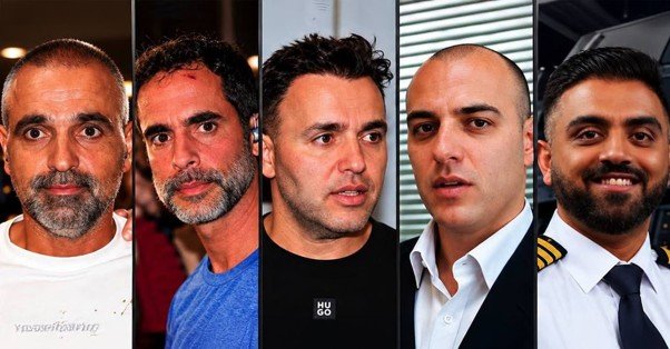 Miraculous escape amidst dangers: Four brave passengers overpower the attacker on the plane