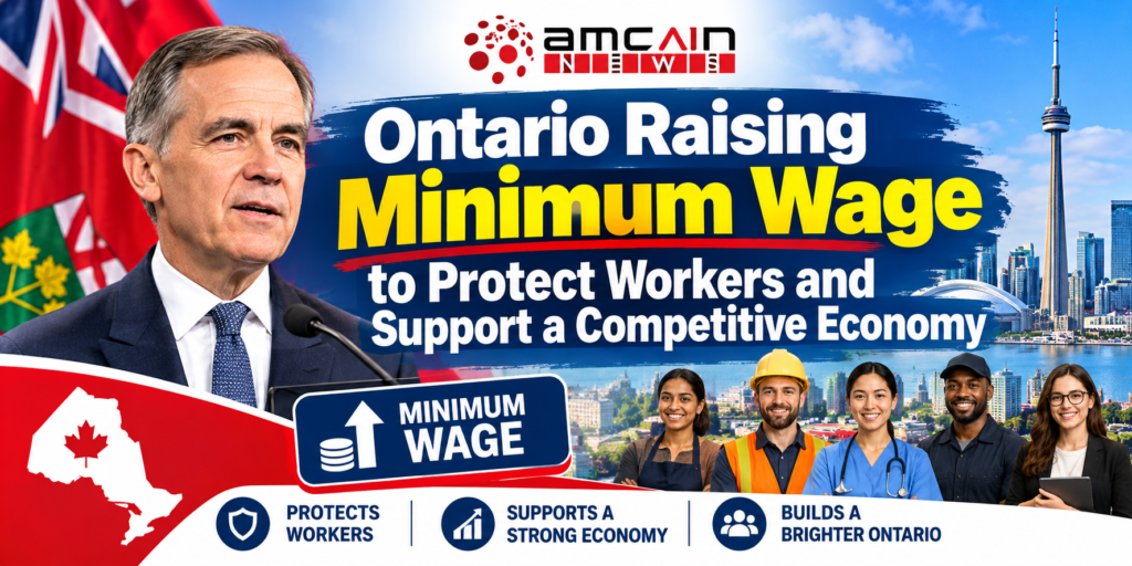 Ontario Raising Minimum Wage to Protect Workers and Support a Competitive Economy
