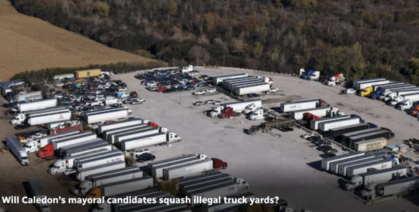 Caledon is the 'epicentre' for illegal truck yards