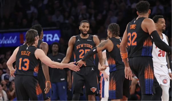 Knicks rout Pistons in defensive gem for long-awaited first win of season