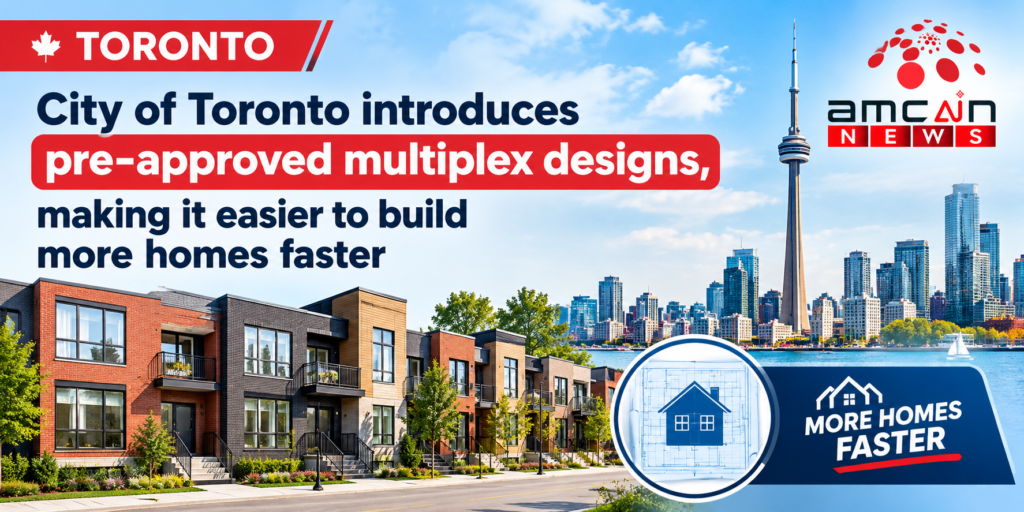 City of Toronto introduces pre-approved multiplex designs, making it easier to build more homes faster